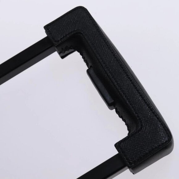 PRADA Suitcase Safiano leather Black Auth ep8401 - Picture 7 of 16